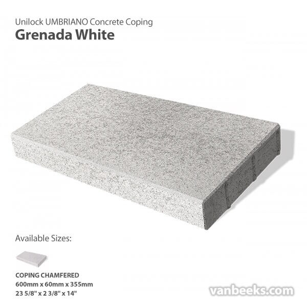 Unilock Umbriano Concrete Coping